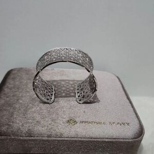 Kendra Scott Candice Cuff Bracelet Silver-Tone